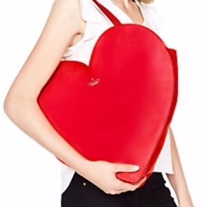 NWT Kate Spade Doily Heart Tote RARE!